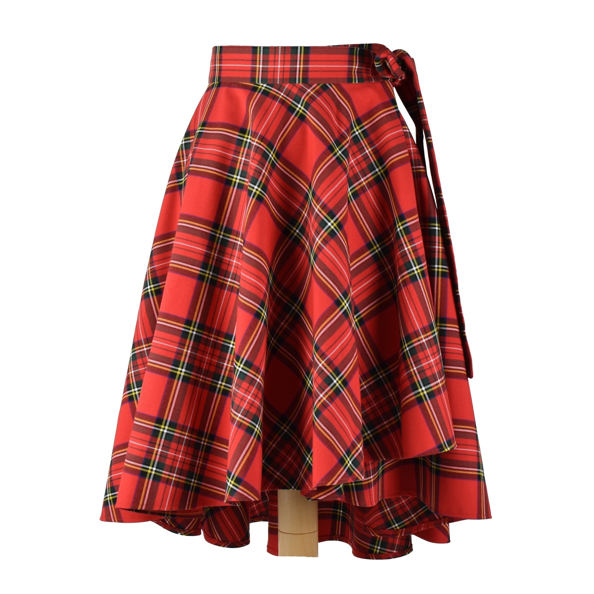 KYLIE - škótska asymetrická zavinovacia sukňa 