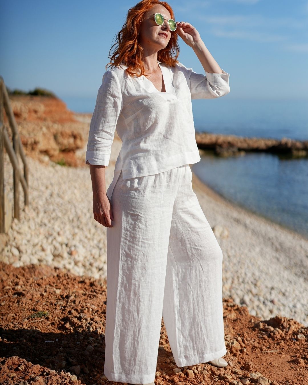 LENNY - ľanové nohavice "SOFT - RôZNE FARBY" - Image 4
