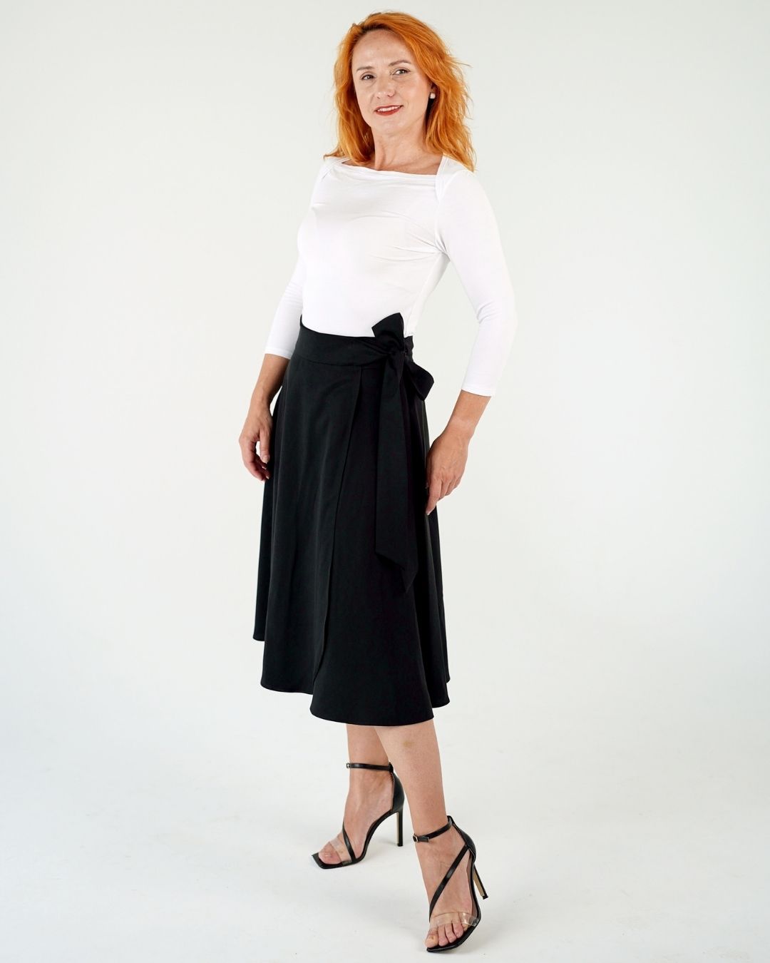 ZOE - tencelová zavinovacia sukňa  "RôZNE FARBY" - Image 7