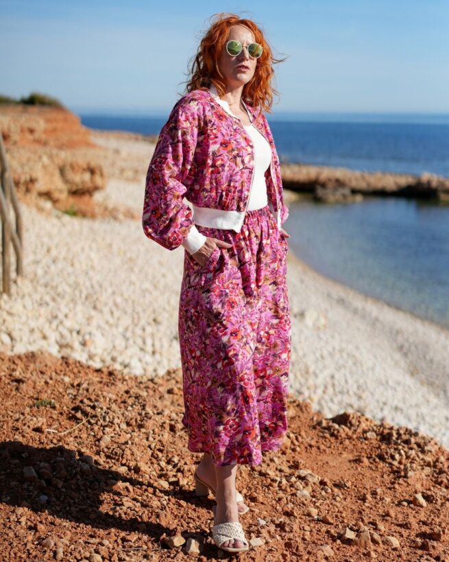 BARBORA - bombera z viskózy  "RôZNE VZORY" - Image 26