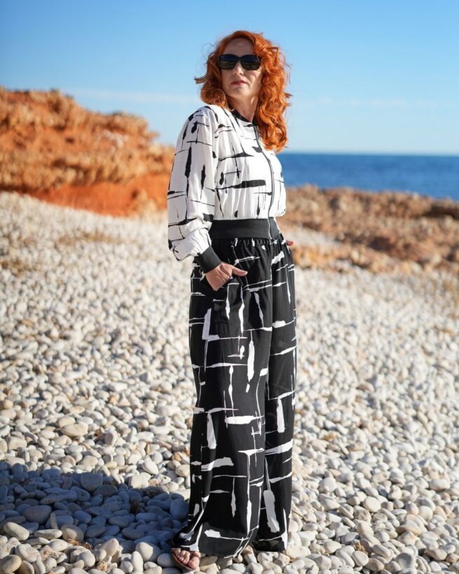 BARBORA - bombera z viskózy  "RôZNE VZORY" - Image 20
