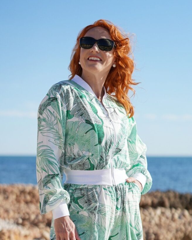 BARBORA - bombera z viskózy  "RôZNE VZORY" - Image 33