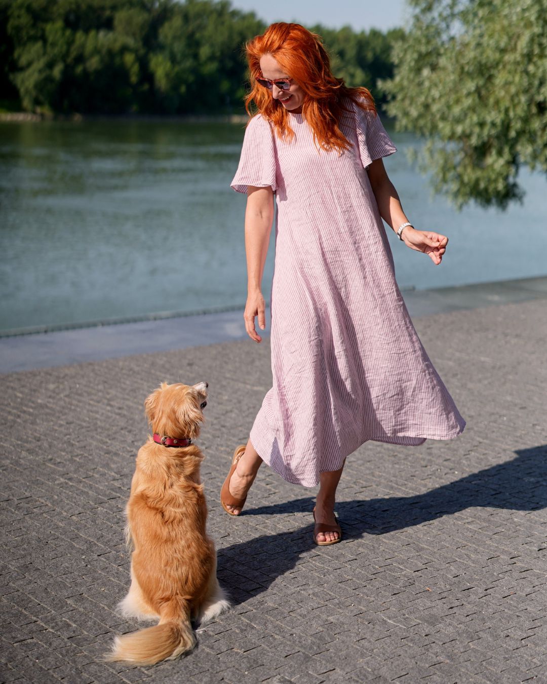 LOLA - ľanové šaty  "SOFT - RôZNE FARBY" - Image 17