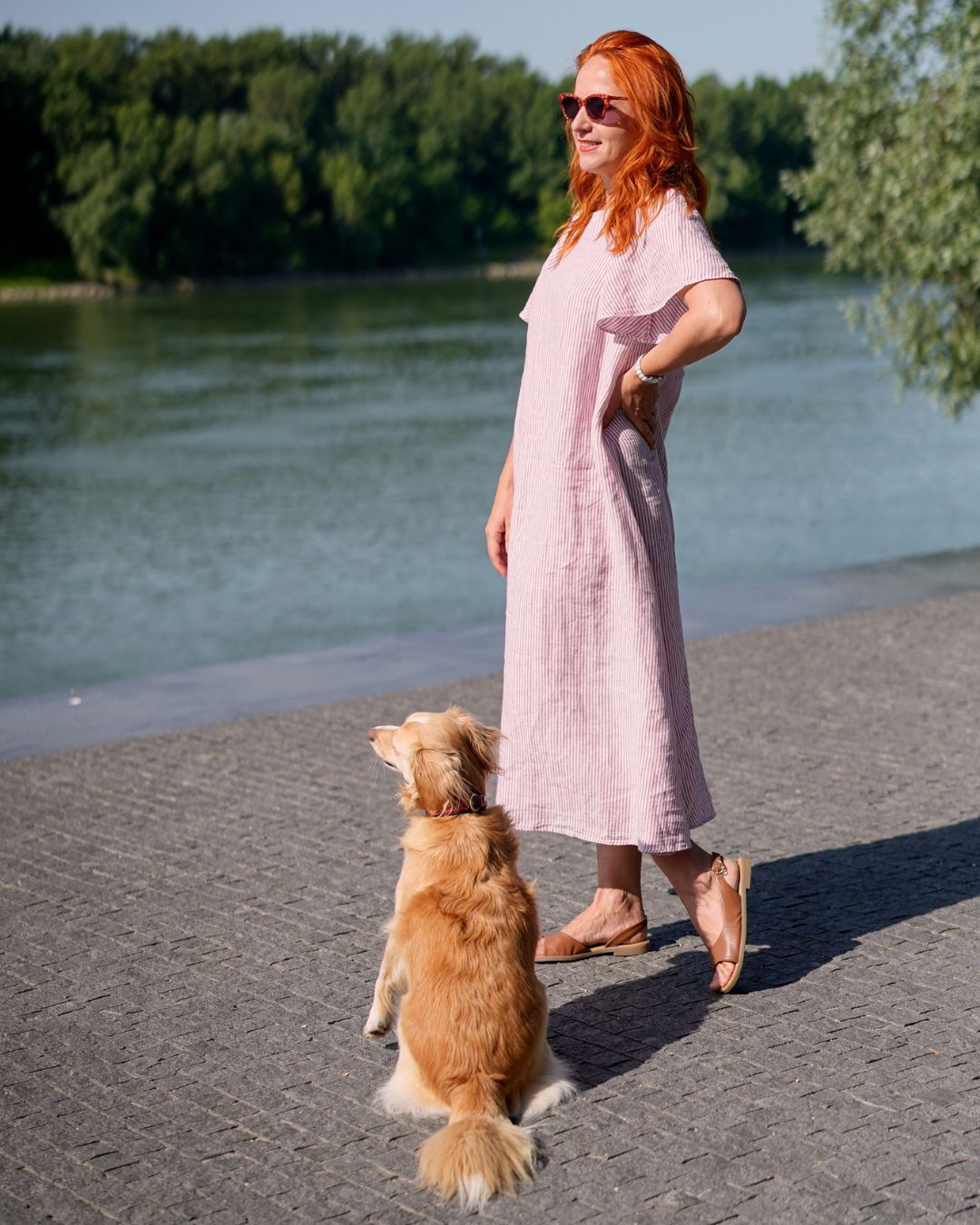 LOLA - ľanové šaty  "SOFT - RôZNE FARBY" - Image 18