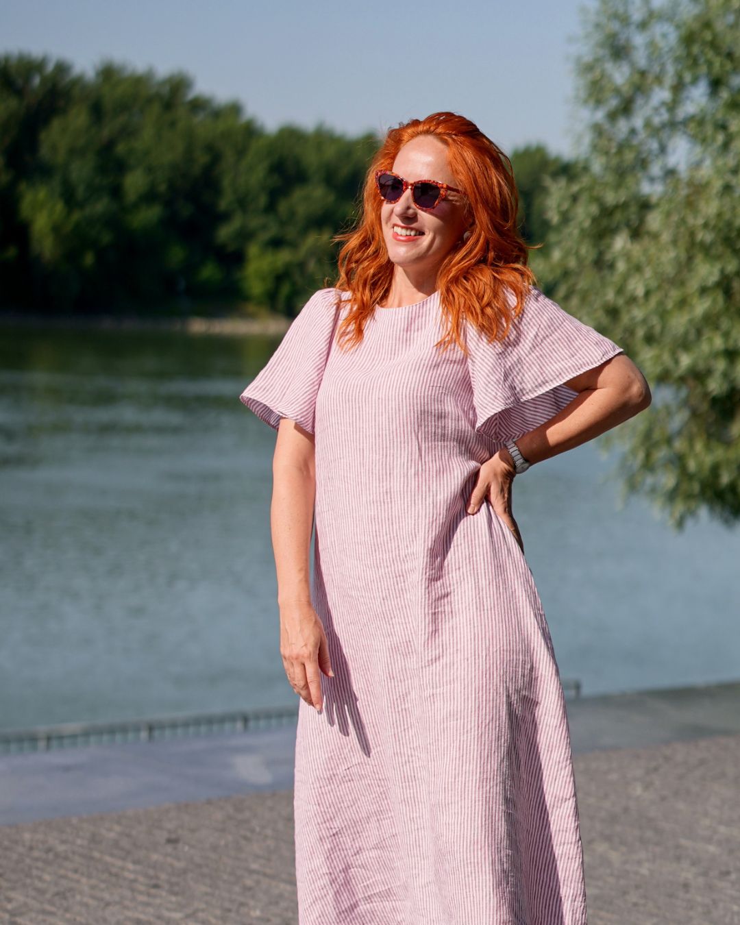 LOLA - ľanové šaty  "SOFT - RôZNE FARBY" - Image 19