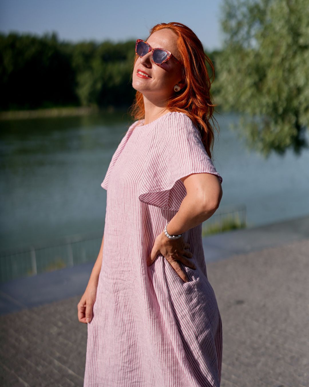 LOLA - ľanové šaty  "SOFT - RôZNE FARBY" - Image 20