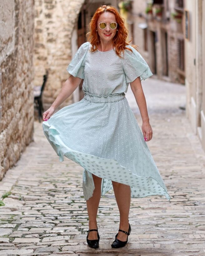 ALEXANDRA - madeirová sukňa pastelová "3 farby" - Image 9