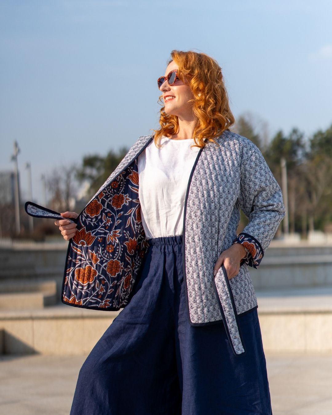 ELIOT - obojstranná kimono bunda "QUIET & WILD" - Image 12