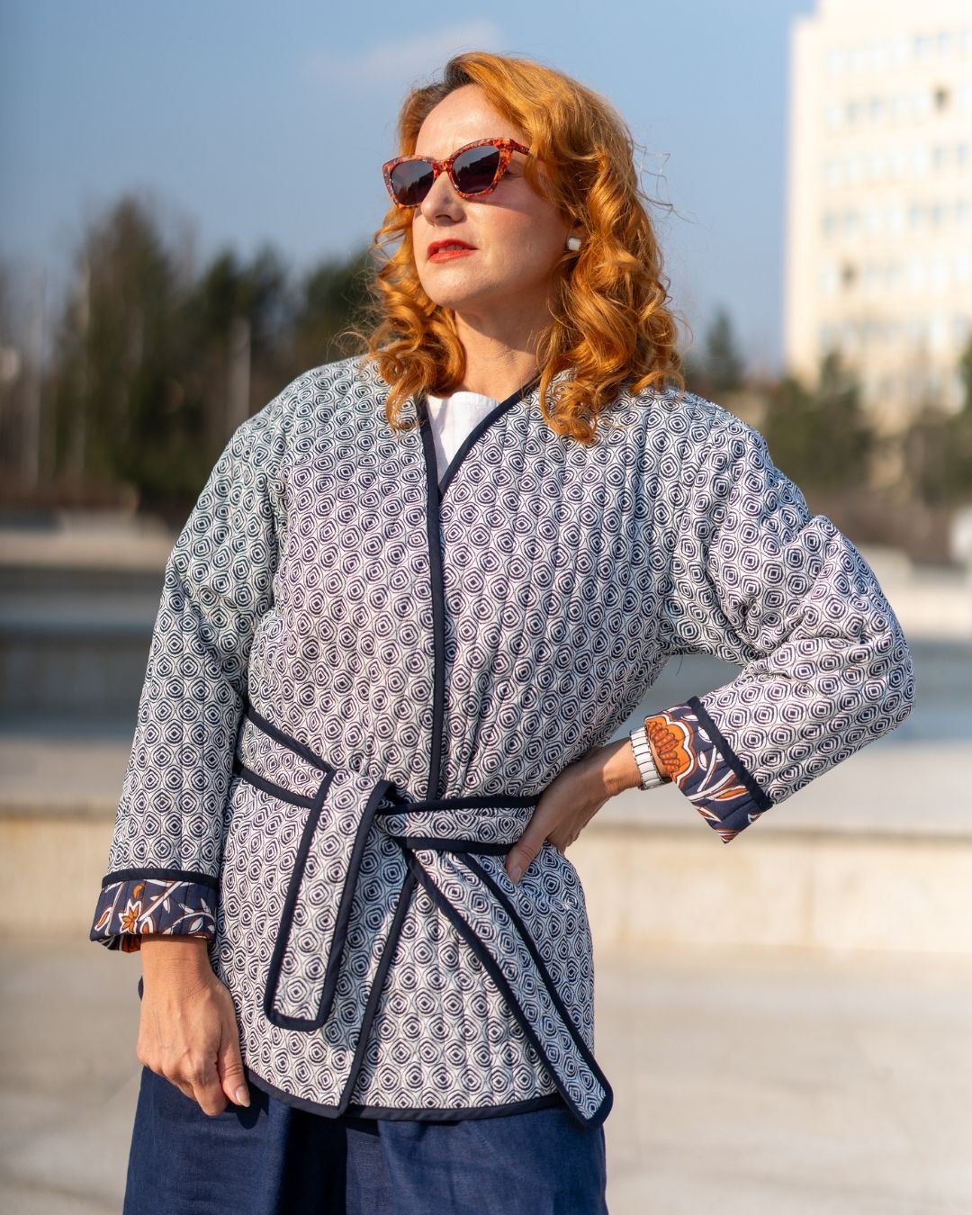 ELIOT - obojstranná kimono bunda "QUIET & WILD" - Image 10