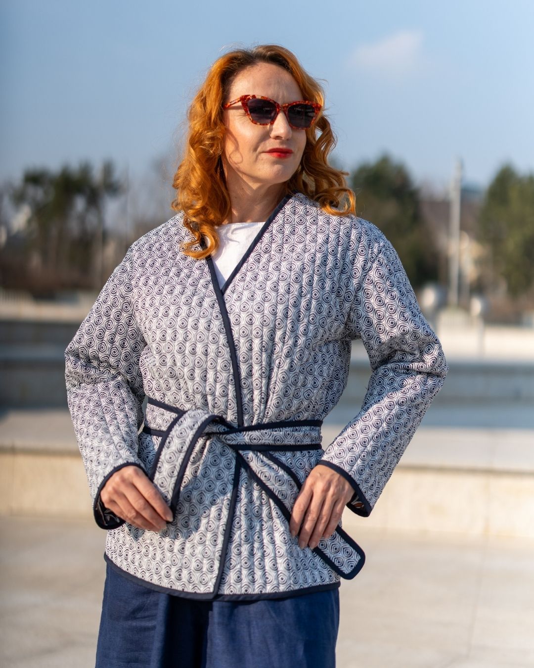 ELIOT - obojstranná kimono bunda "QUIET & WILD" - Image 9