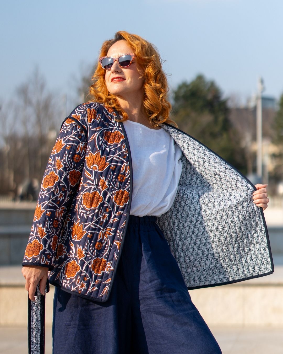 ELIOT - obojstranná kimono bunda "QUIET & WILD" - Image 3