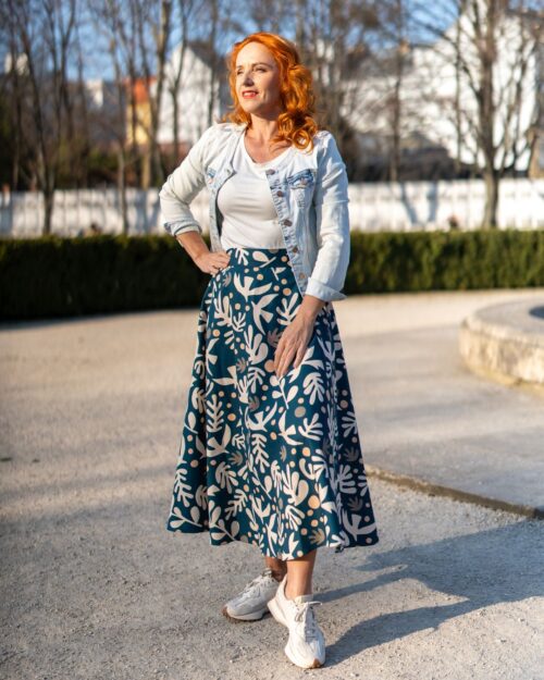 PALOMA - sukňa "half"