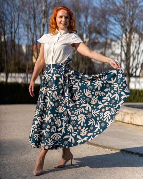 PALOMA - zavinovacia sukňa "full"