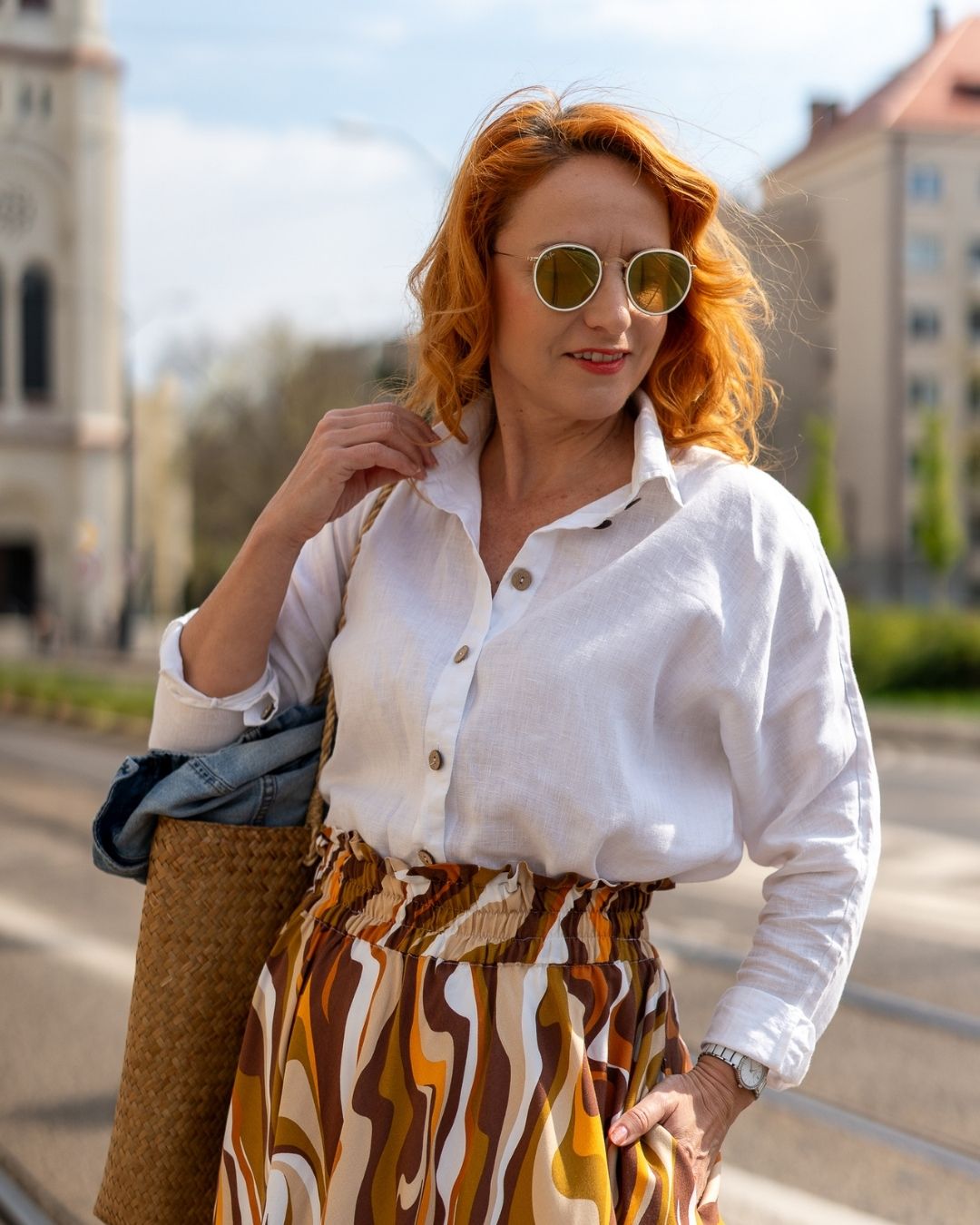 COLEEN - elegantná košeľa z letného ľanu "SOFT - RôZNE FARBY"