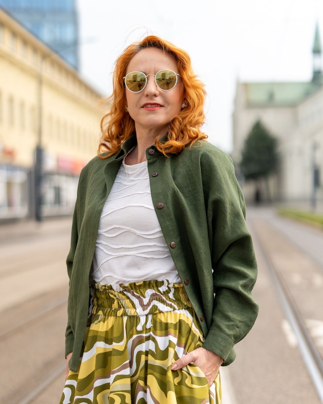COLEEN - elegantná košeľa z ľanu "RôZNE FARBY" - Image 8