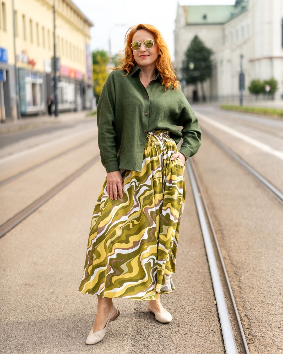 COLEEN - elegantná košeľa z ľanu "RôZNE FARBY" - Image 9