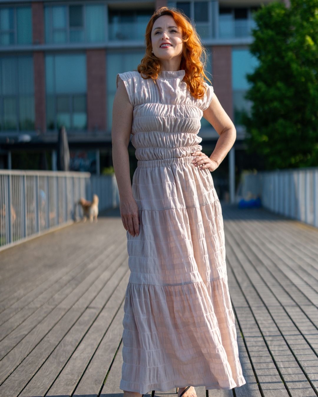 JULES - letný top "sand" - Image 10