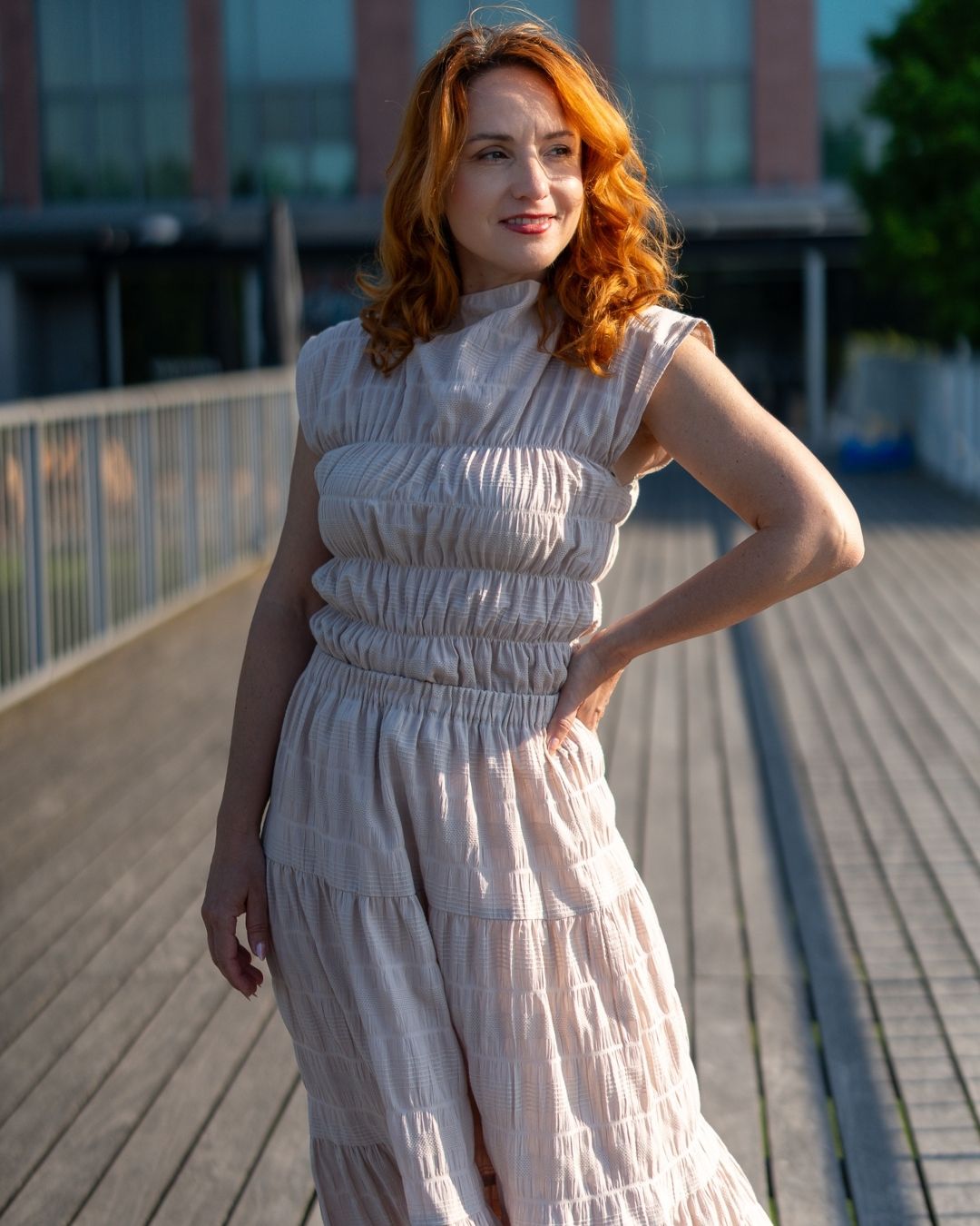 JULES - letný top "sand" - Image 12