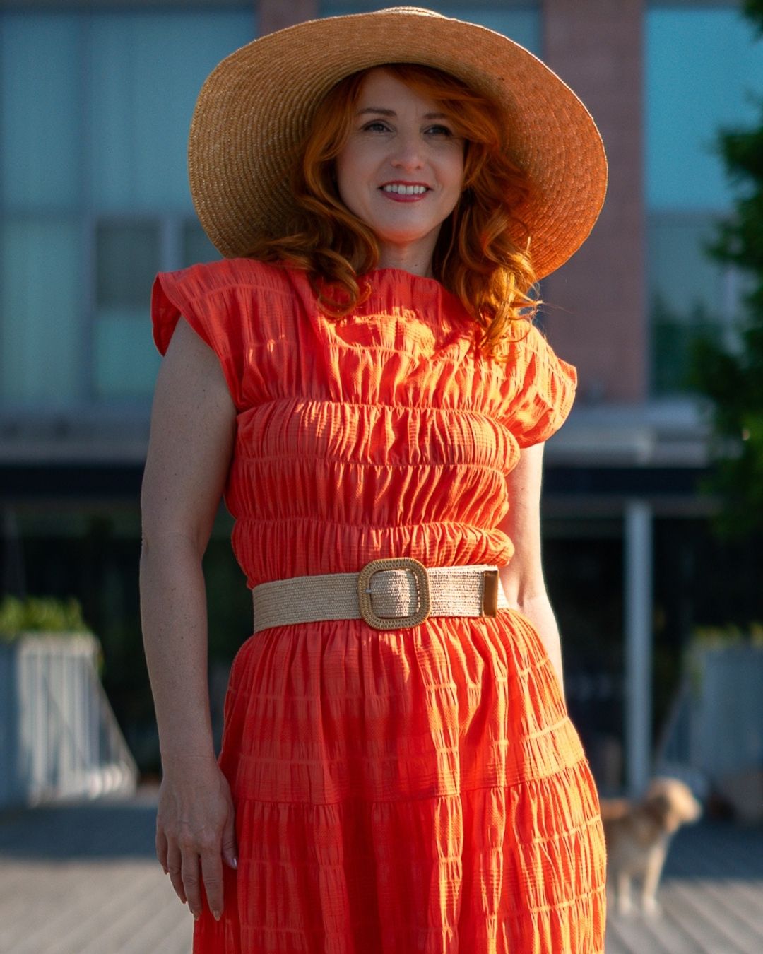 JULES - letný top "coral" - Image 5
