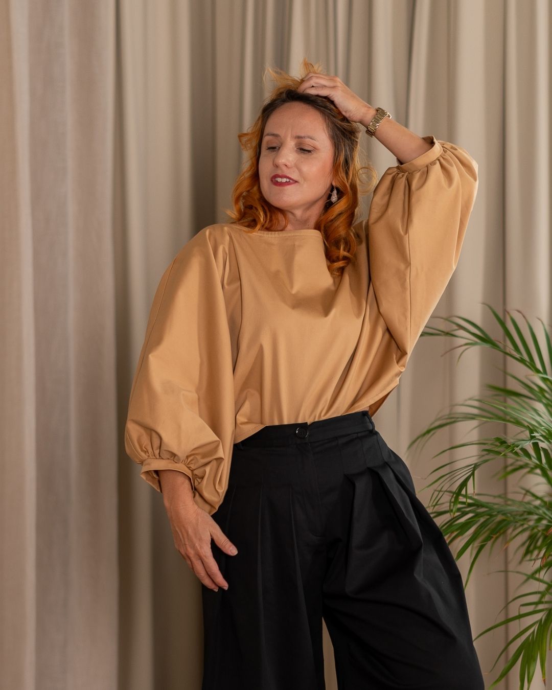 BARA - elegantný puf top "RôZNE FARBY" - Image 23