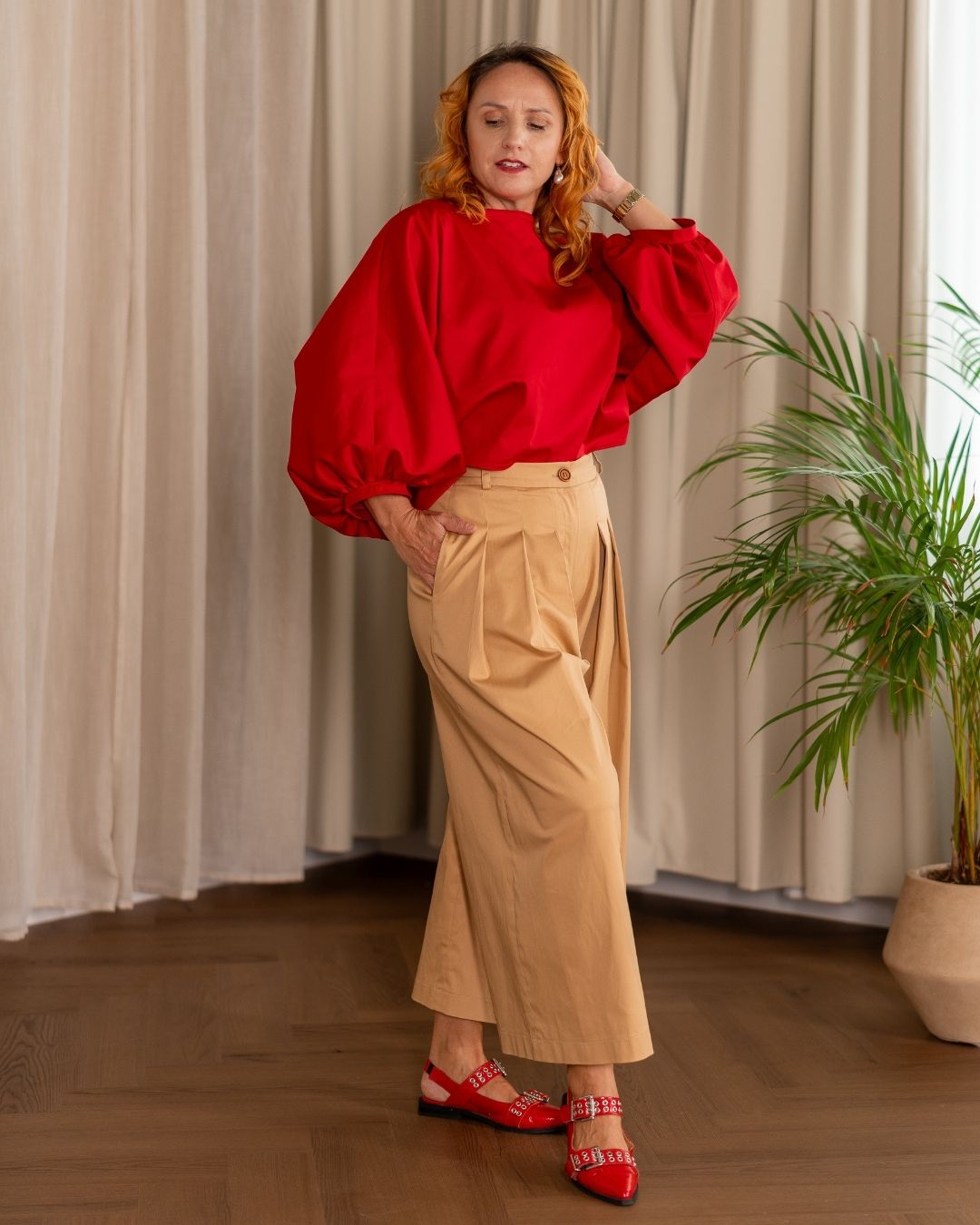 BILLY - elegantné crop nohavice "RôZNE FARBY" - Image 14